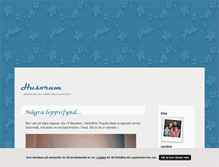 Tablet Screenshot of husorum.blogg.se