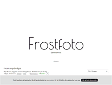 Tablet Screenshot of frostfoto.blogg.se