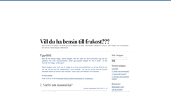 Desktop Screenshot of bensintillfrukost.blogg.se