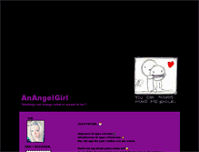 Tablet Screenshot of anangelgirl.blogg.se