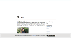 Desktop Screenshot of blerin.blogg.se