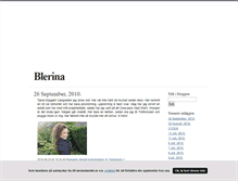 Tablet Screenshot of blerin.blogg.se