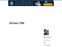 Tablet Screenshot of ads.blogg.se