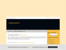 Tablet Screenshot of lampadari.blogg.se
