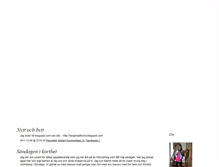 Tablet Screenshot of berghkjellkvist.blogg.se