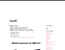 Tablet Screenshot of anaforyou.blogg.se
