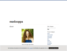 Tablet Screenshot of masksoppa.blogg.se