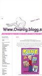 Mobile Screenshot of ovanlig.blogg.se