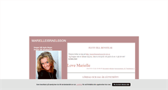 Desktop Screenshot of marielleisraelsson.blogg.se