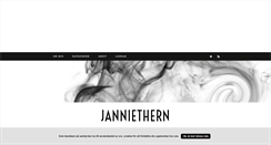 Desktop Screenshot of jannievonthern.blogg.se