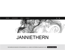 Tablet Screenshot of jannievonthern.blogg.se