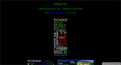 Desktop Screenshot of blogg.com
