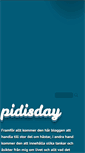 Mobile Screenshot of pidisday.blogg.se