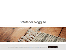 Tablet Screenshot of fotofeber.blogg.se