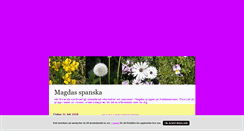 Desktop Screenshot of magdasspanska.blogg.se