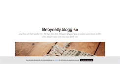 Desktop Screenshot of lifebynelly.blogg.se