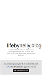 Mobile Screenshot of lifebynelly.blogg.se