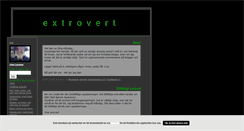 Desktop Screenshot of extrovert.blogg.se
