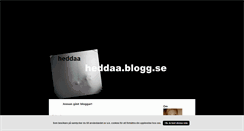 Desktop Screenshot of heddaa.blogg.se