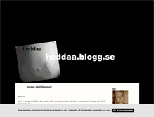 Tablet Screenshot of heddaa.blogg.se