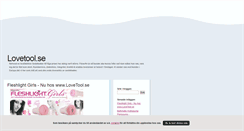 Desktop Screenshot of lovetool.blogg.se