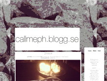 Tablet Screenshot of callmeph.blogg.se
