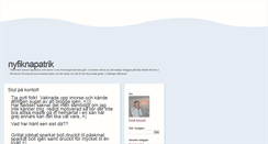Desktop Screenshot of nyfiknapatrik.blogg.se