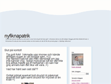 Tablet Screenshot of nyfiknapatrik.blogg.se