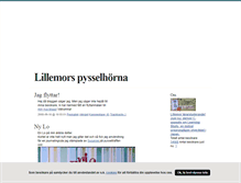 Tablet Screenshot of lillemore.blogg.se