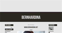 Desktop Screenshot of bernhardina.blogg.se
