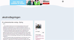 Desktop Screenshot of akutmottagningen.blogg.se