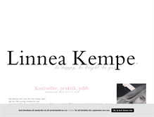 Tablet Screenshot of linneaakempe.blogg.se