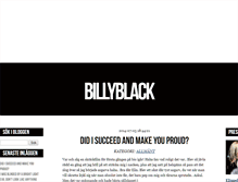Tablet Screenshot of billyblack.blogg.se