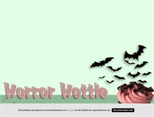 Tablet Screenshot of horrorhottie.blogg.se