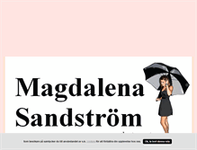 Tablet Screenshot of maagda.blogg.se