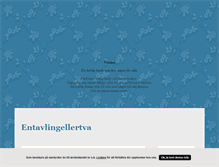 Tablet Screenshot of entavlingellertva.blogg.se