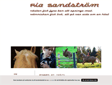 Tablet Screenshot of fiasandstrom.blogg.se