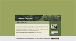 Desktop Screenshot of johancarlsson.blogg.se
