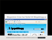 Tablet Screenshot of megastore.blogg.se