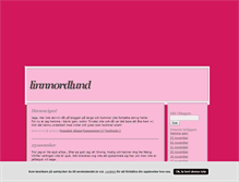 Tablet Screenshot of linnnordlund.blogg.se