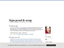 Tablet Screenshot of jejaspysselochscrap.blogg.se