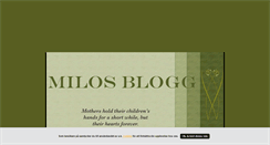 Desktop Screenshot of milogottfridsson.blogg.se