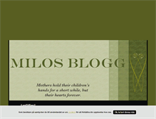 Tablet Screenshot of milogottfridsson.blogg.se