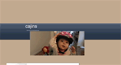 Desktop Screenshot of cajins.blogg.se