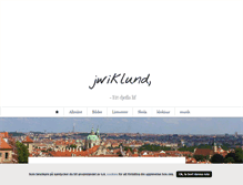 Tablet Screenshot of jwiklund.blogg.se