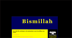 Desktop Screenshot of bismillah.blogg.se