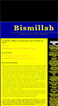 Mobile Screenshot of bismillah.blogg.se