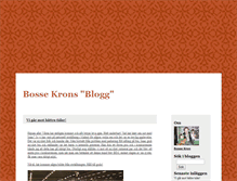 Tablet Screenshot of bossekron.blogg.se
