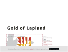 Tablet Screenshot of goldoflapland.blogg.se