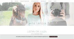 Desktop Screenshot of emilialarssonnn.blogg.se